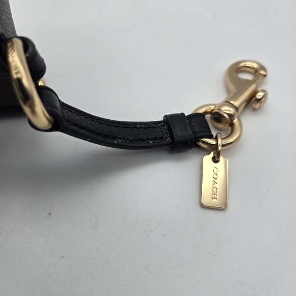 Coach Brown Signature Glasses Case - Picture 6 of 8